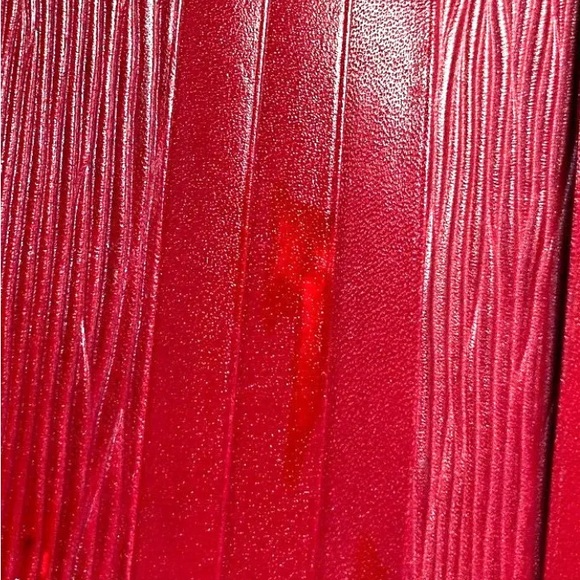 VALENTINO GARAVANI VINTAGE EMBOSSED LEATHER COMPACT WALLET - Picture 9 of 16